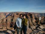 Sonya and Travis at the Grand Canyon West Rim