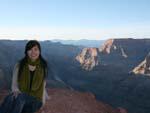 Sonya and the Grand Canyon West Rim Eagle Point