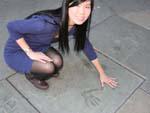 Sonya and the prints of Cary Grant