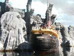 SSS Venture approaching Skull Island