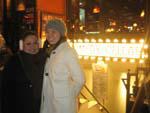 Outside the Comedy Cellar