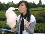 Sonya with fairy floss