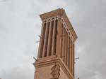 A Persian windcatcher (badgir)