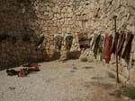Kerak Castle - Tapestry at a rest area