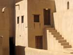Geometric building edges of the Nizwa Fort
