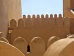 Nizwa Fort's fortification walls