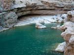 One of the many turquoise pools