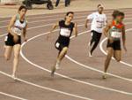 200m womens running