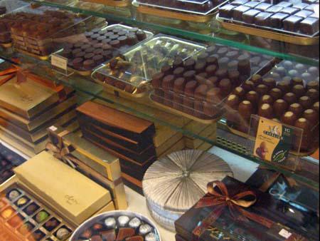 Tantalising array of chocolates