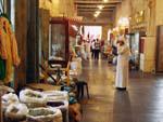 One of Souk Waqif hallways, spices for sale