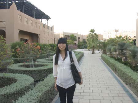 Royal Arabic High Tea - Outside the Sarq Village