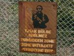 Forbidden Zone sign