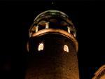 Galata Tower at night